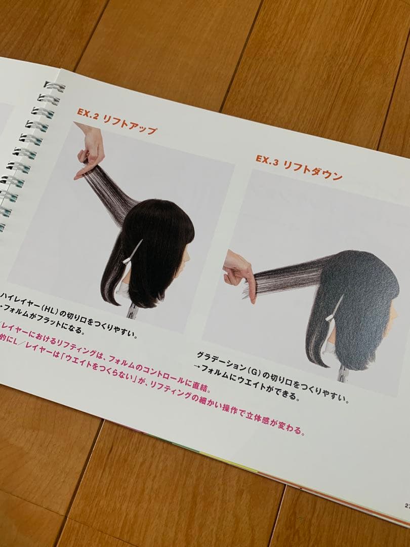 見るだけで学べるテクニックブック　カット編Vol.1、2、3 冊セット