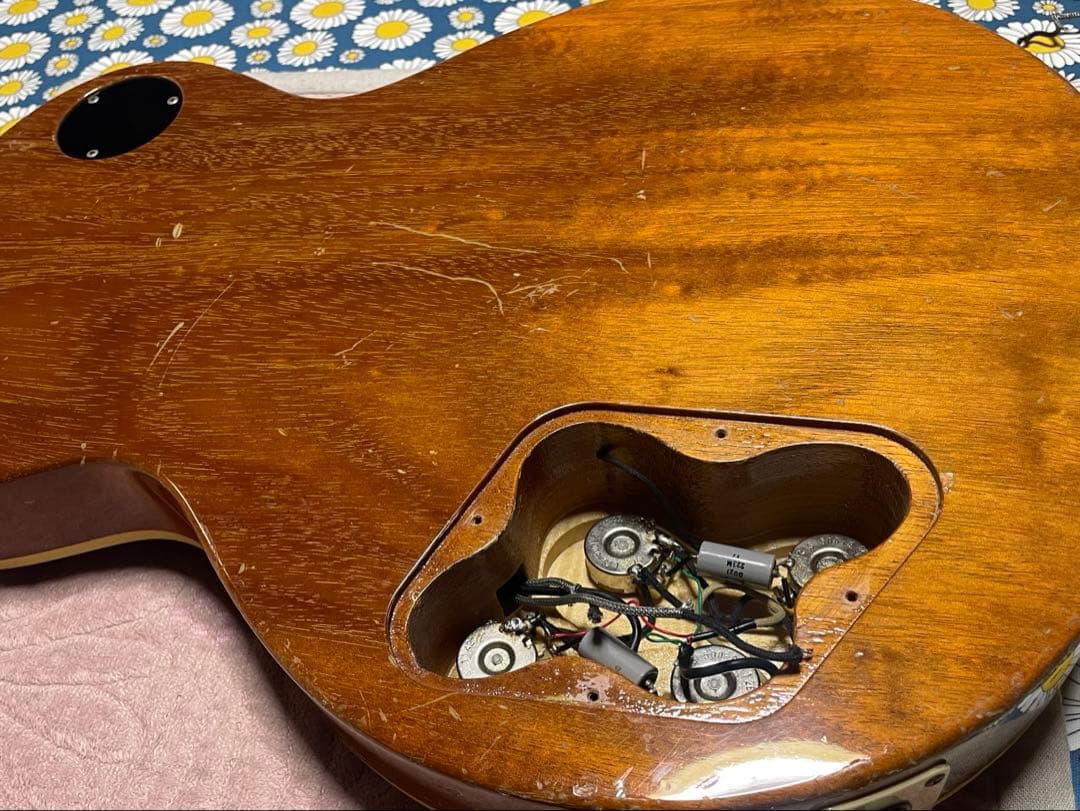 ギター Navigator N-LP Figured Maple Lemon Drop
