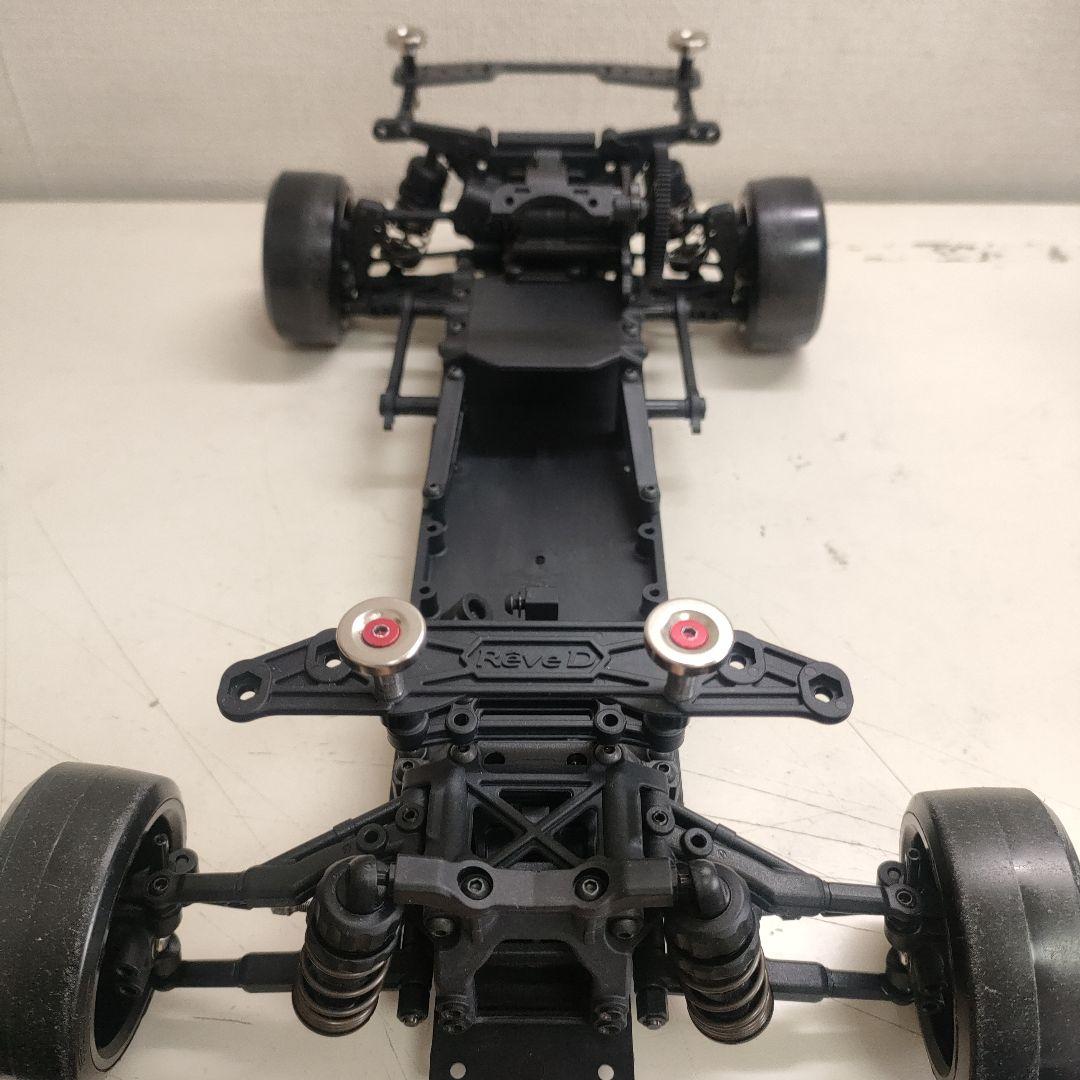【美品】レーヴD ReveD RDXニ駆ドリシャーシ、ステルスボディマウント付き
