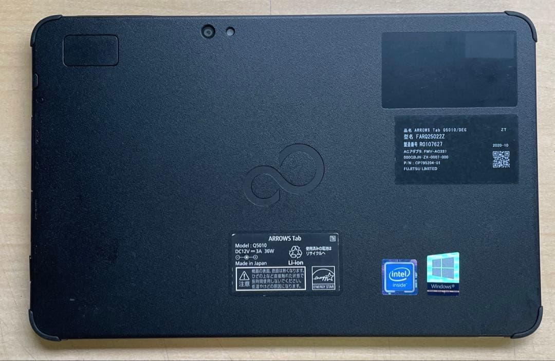 ARROWS Tab Q5010/DEG Celeron 128GB 美品　#5