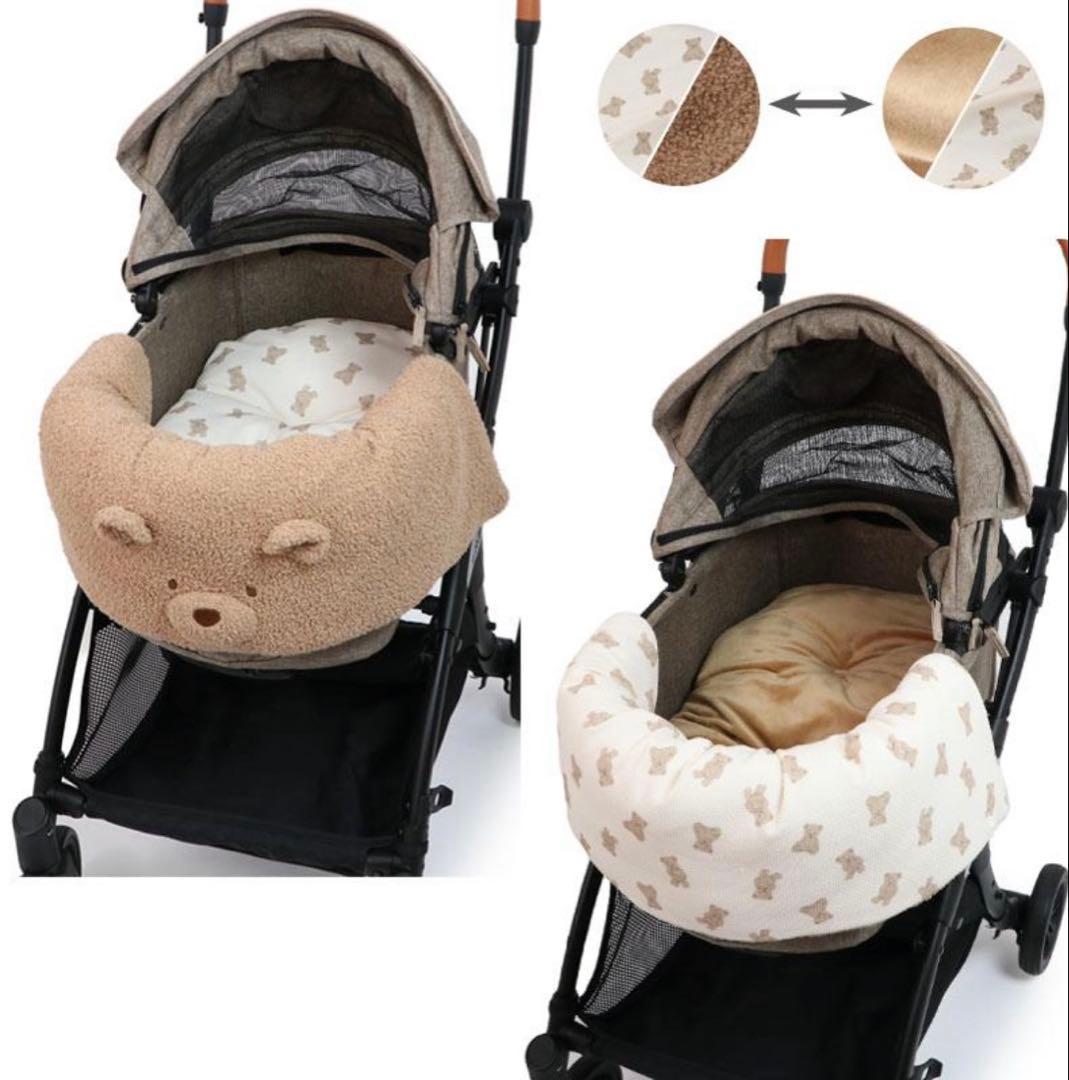 PET PARADISE カート専用　クッション　あごのせ　 くまちゃん