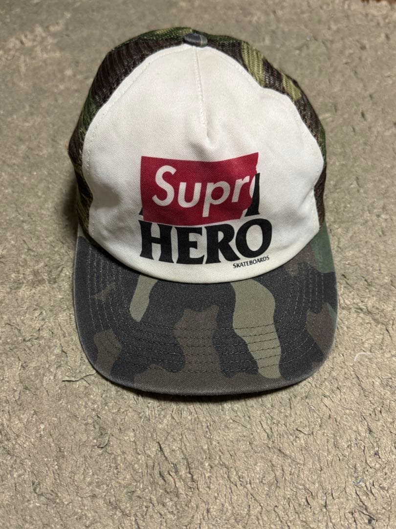 Supreme ANTIHERO メッシュキャップ フェード