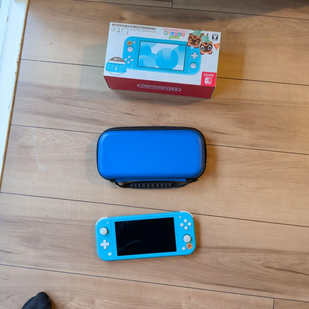 Nintendo Switch Lite 青 あつまれ どうぶつの森デザイン