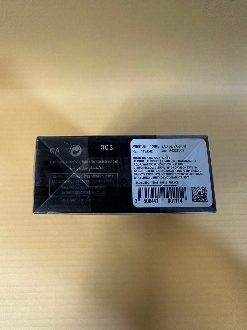 香水(男性用) Creed Aventus 100ML Eau de Parfum
