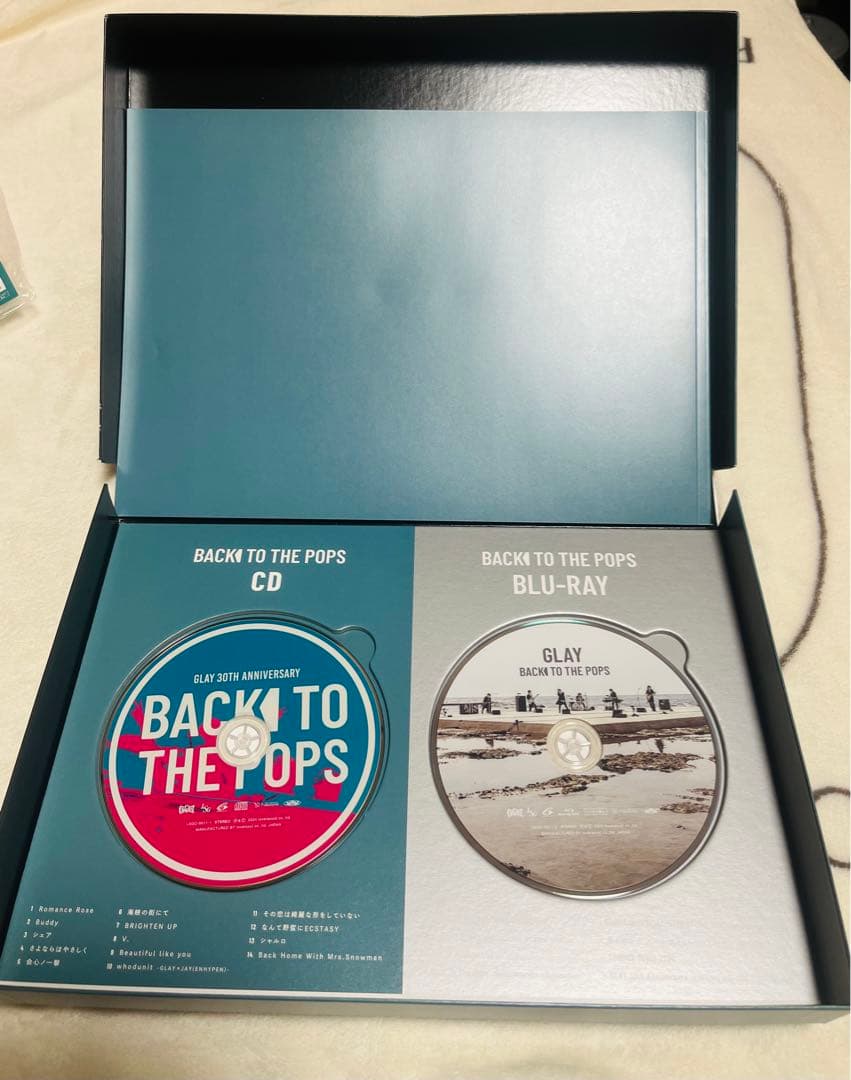 GLAY BACK TO THE POPS CD&BR G-DIRECT限定盤