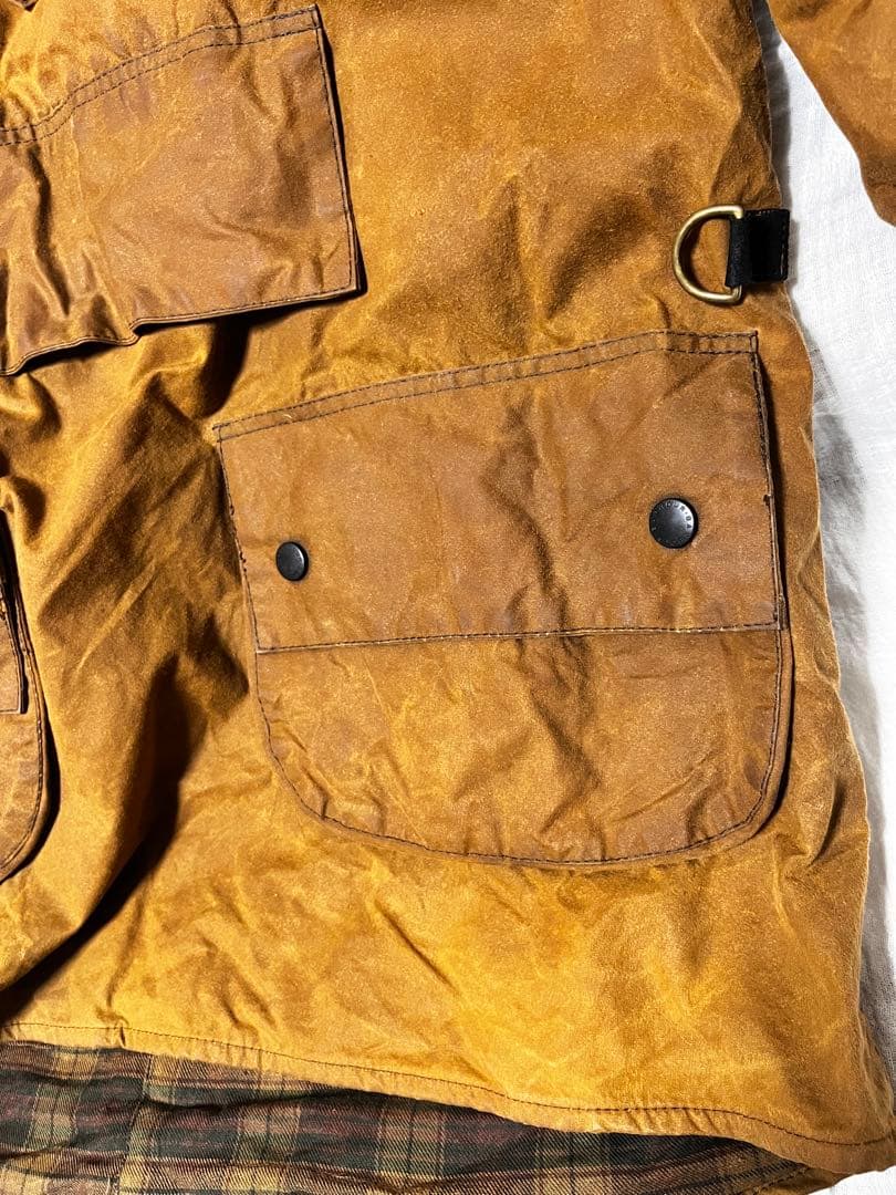 【ミントコンディション】90s barbour long shoreman