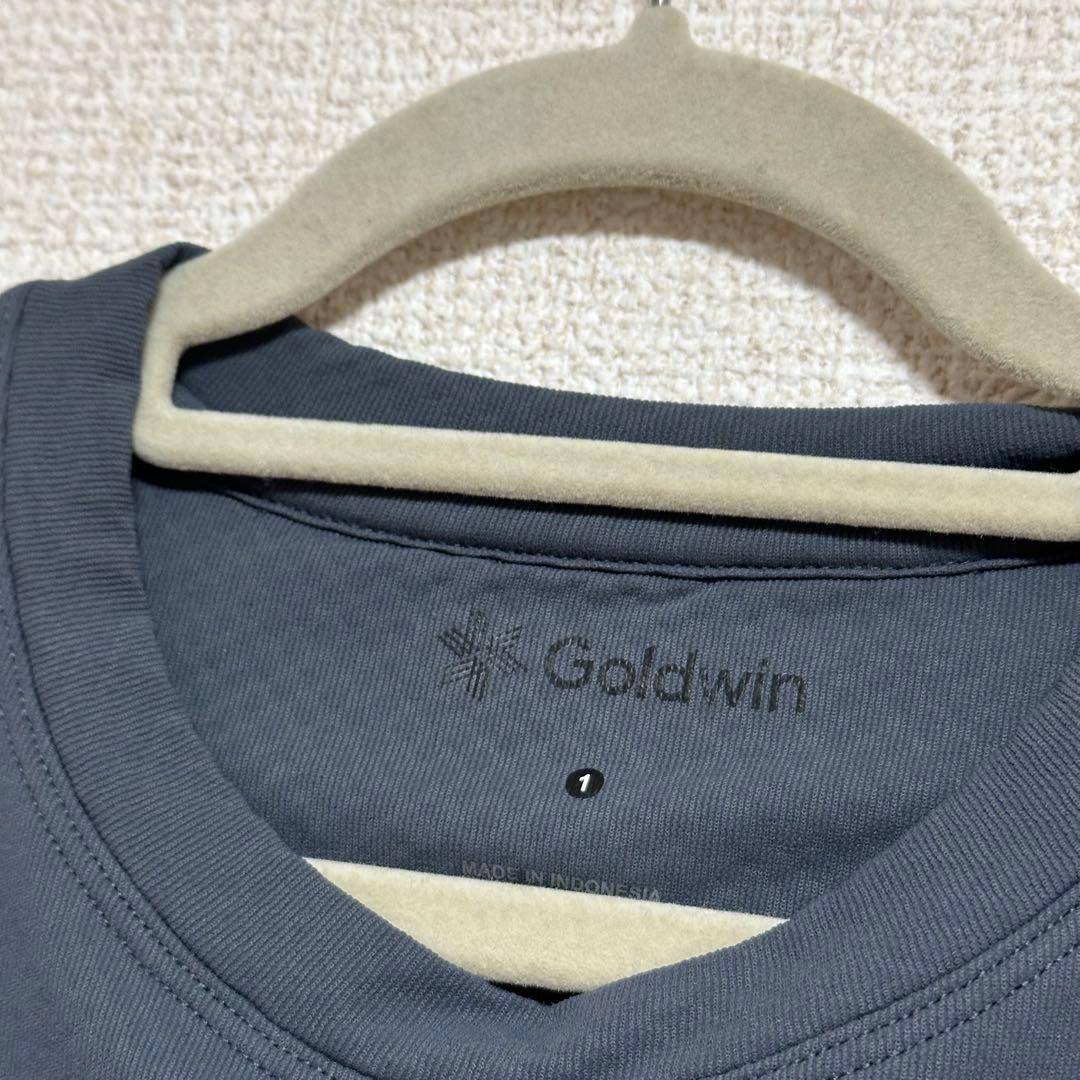 新品Goldwin グレー 長袖Tシャツ