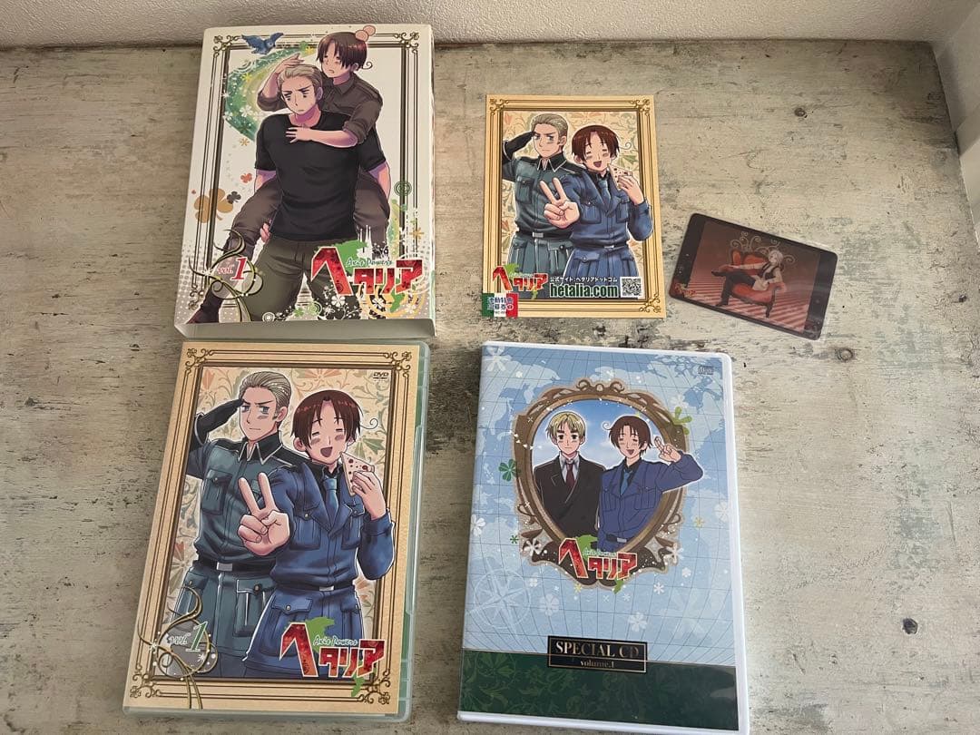 アニメ『ヘタリア』 DVD 9セット