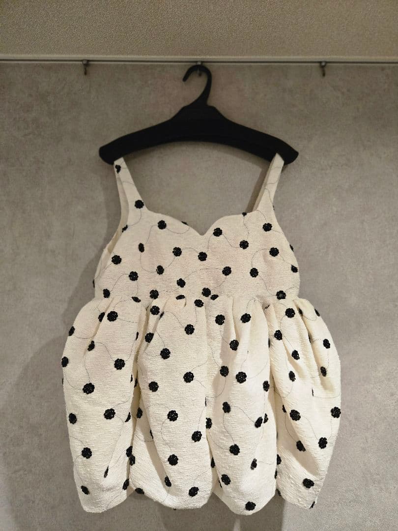Bibiy peplum キャミソール