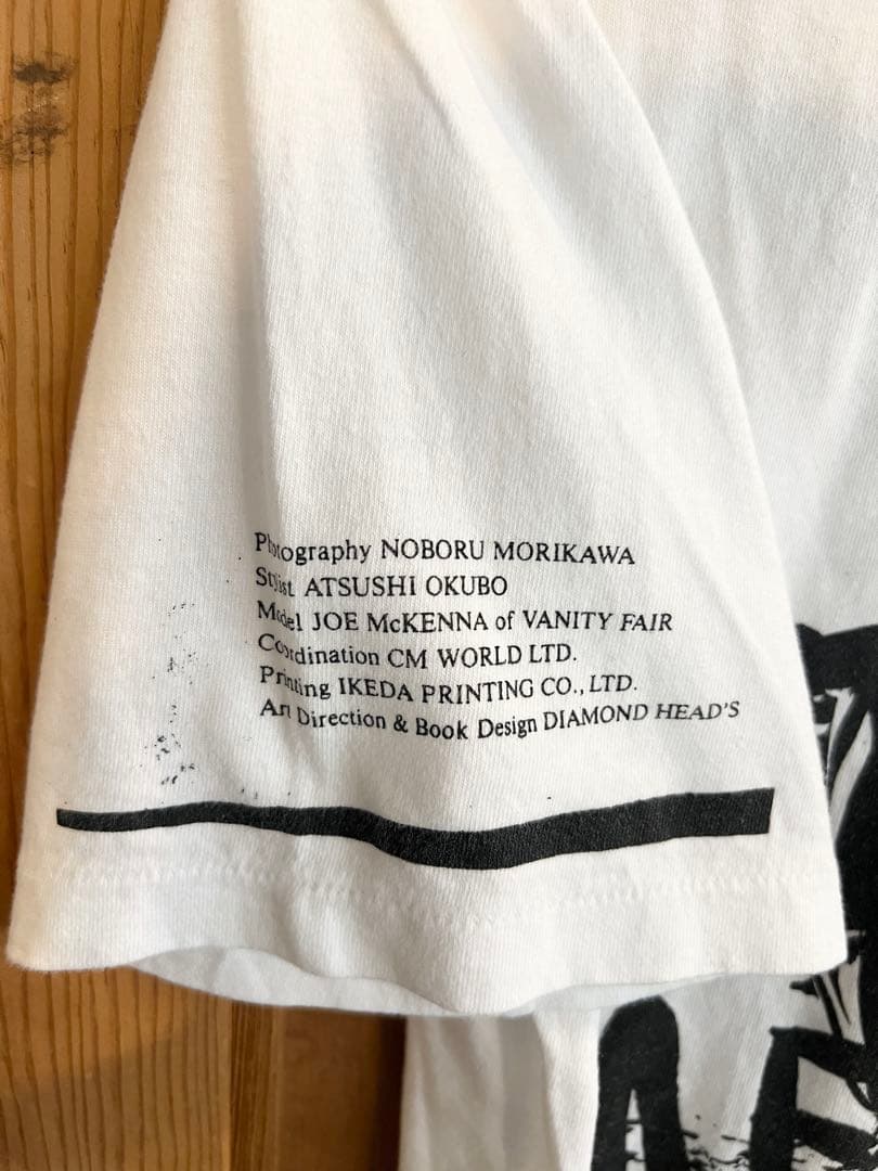 【Yohji Yamamoto】JOE'S MEMORIES Tシャツ