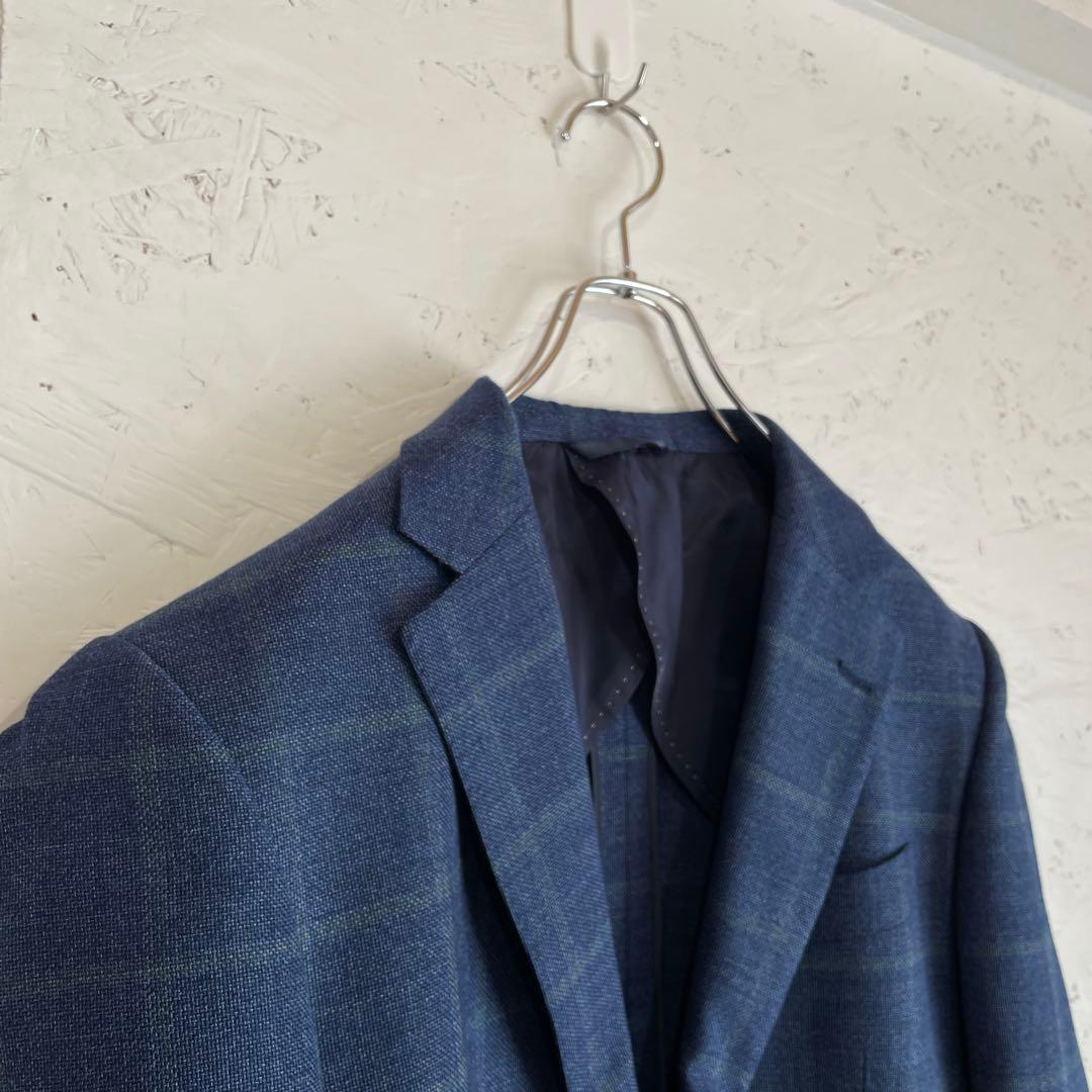 シルク混【Ermenegildo Zegna】ウールテーラードジャケット96AB