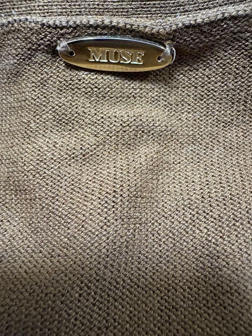 極美品✨MUSE de Deuxiemeclasse シルク混 カーディガン
