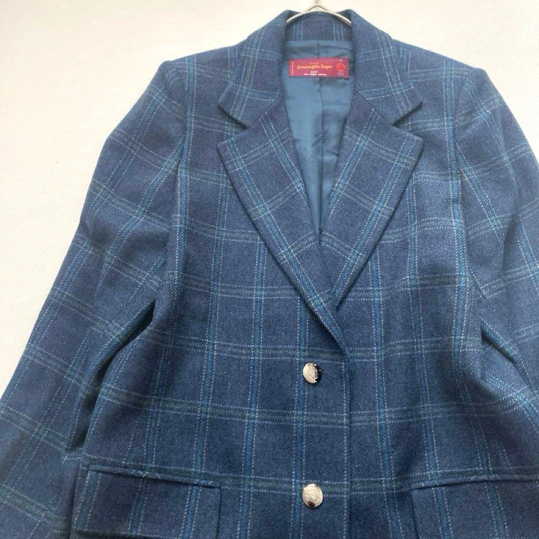 【希少最高級生地】エルメネジルドゼニア　BEST カシミヤ テーラードジャケット