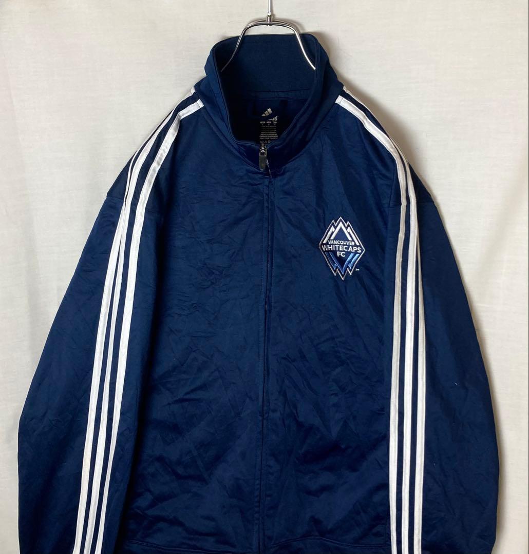 MLSバンクーバーホワイトキャップス×adidasジャージトラックジャケットL