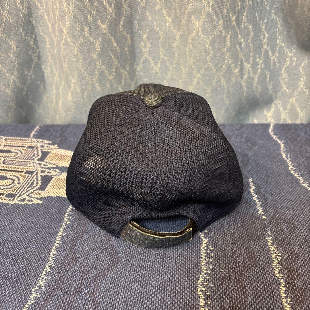 p*p様 EVISU デニムメッシュキャップ 白カモメ デニムキャップ ネイビー