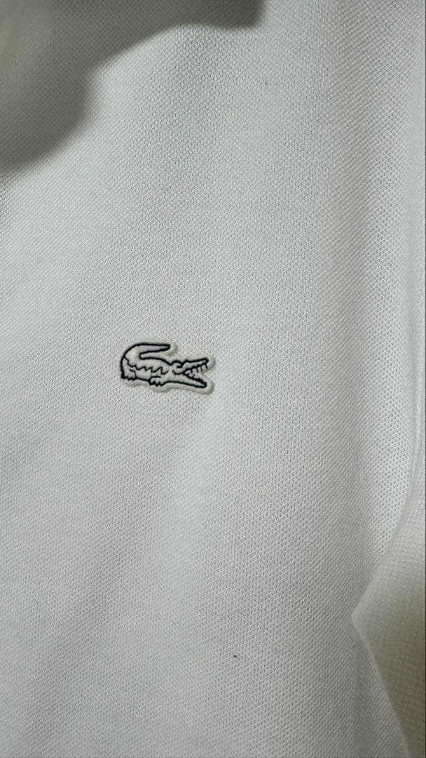 LACOSTE 半袖ポロシャツ 38 ホワイト
