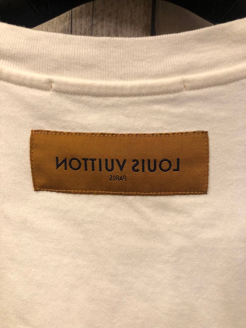 希少 ヴィトン 本物 新作 フラワー プリンテッド ロゴ Tシャツ BTS L
