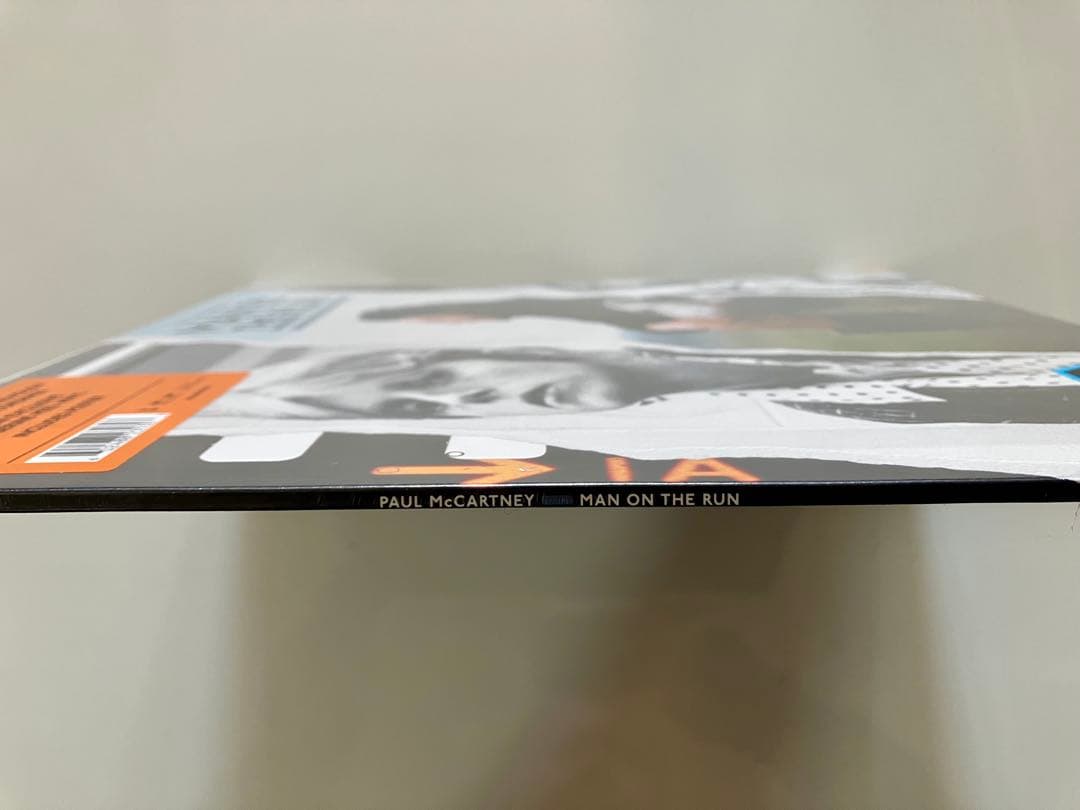 限定カラーレコード Paul McCartney MAN ON THE RUN