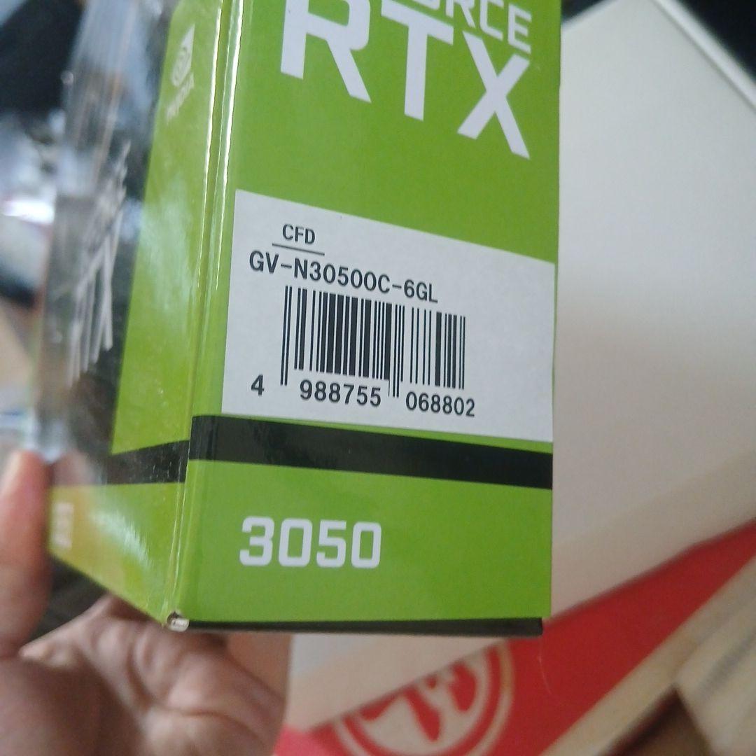 GIGABYTE GEFORCE RTX 3050 6GB　lp