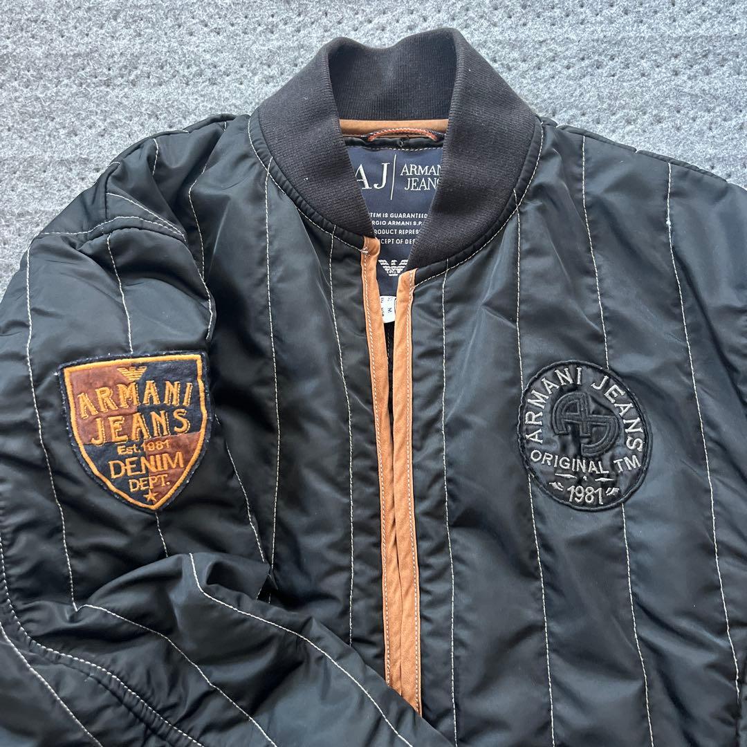 Armani Jeans ブラック ジャンパー