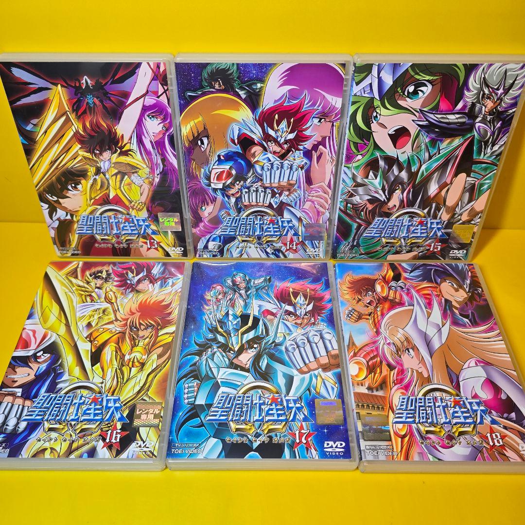 新品ケース交換済み　聖闘士星矢 Ω セイントセイヤ オメガ DVD 全24巻 セ
