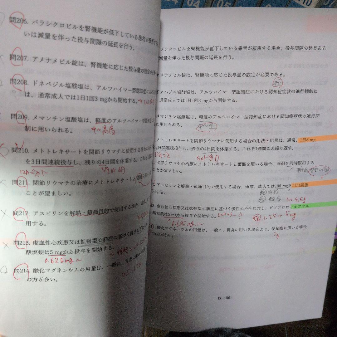 110回薬ゼミ白問（弱点克服問題集 ）