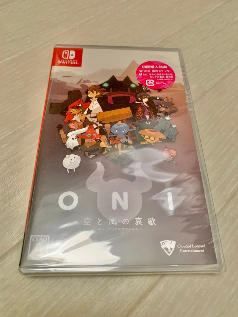 【新品・シュリンク付き】ONI 空と風の奏歌Nintendo Switch✨レア