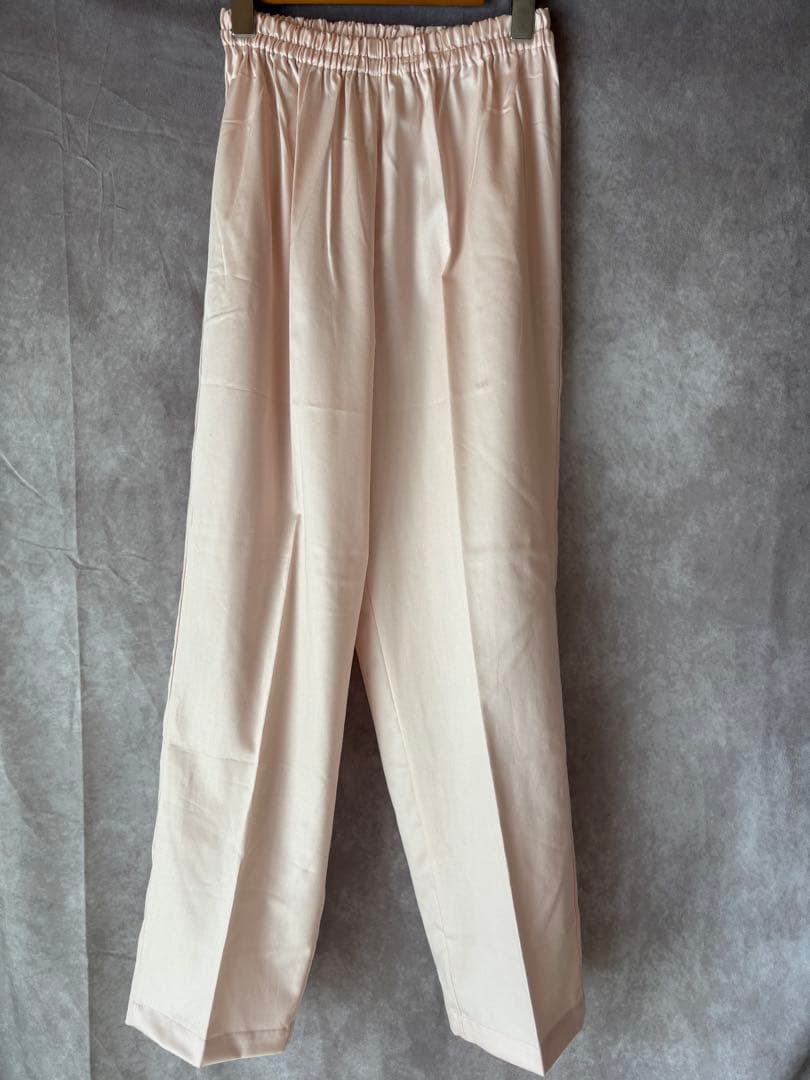【新品タグ付き】Wacoal 綿100%サテン 長袖パジャマセット Mサイズ
