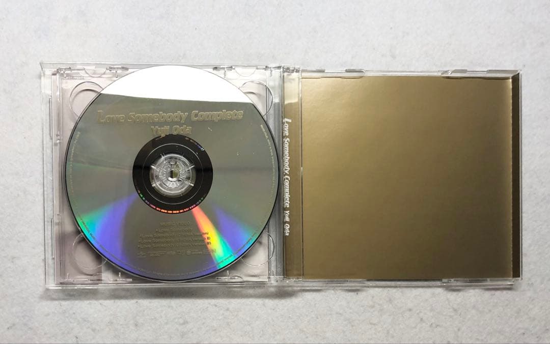 初回盤 Love Somebody 完全盤 CD+DVD 2枚組 織田裕二