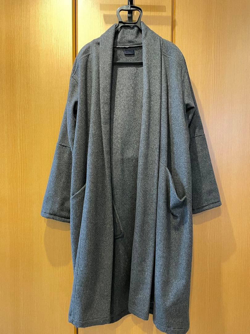 【美品】MITTAN 半纏コート 灰 サイズ3日本製 グレー