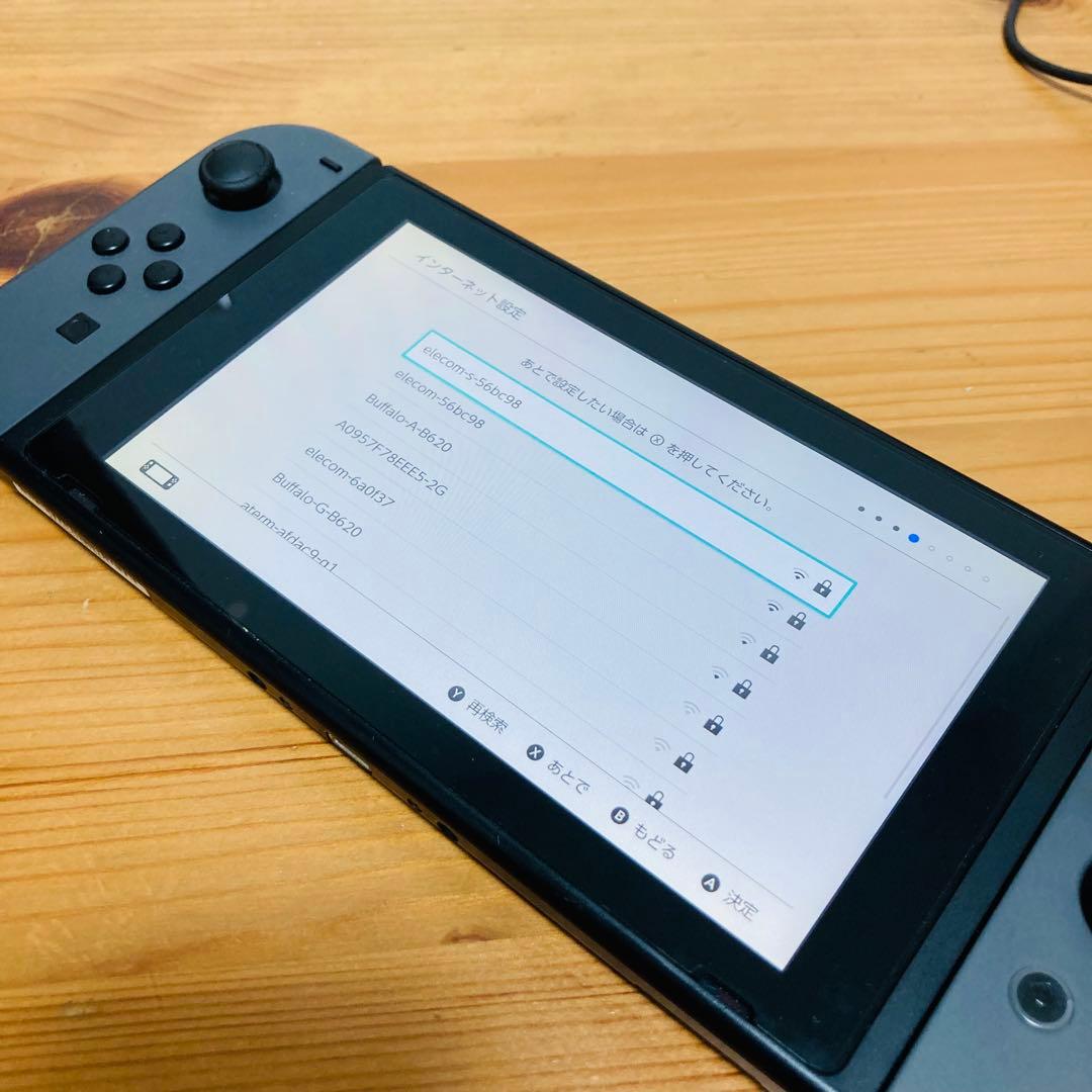 液晶フィルム付 Nintendo Switch 本体 中古品 ニンテンドー