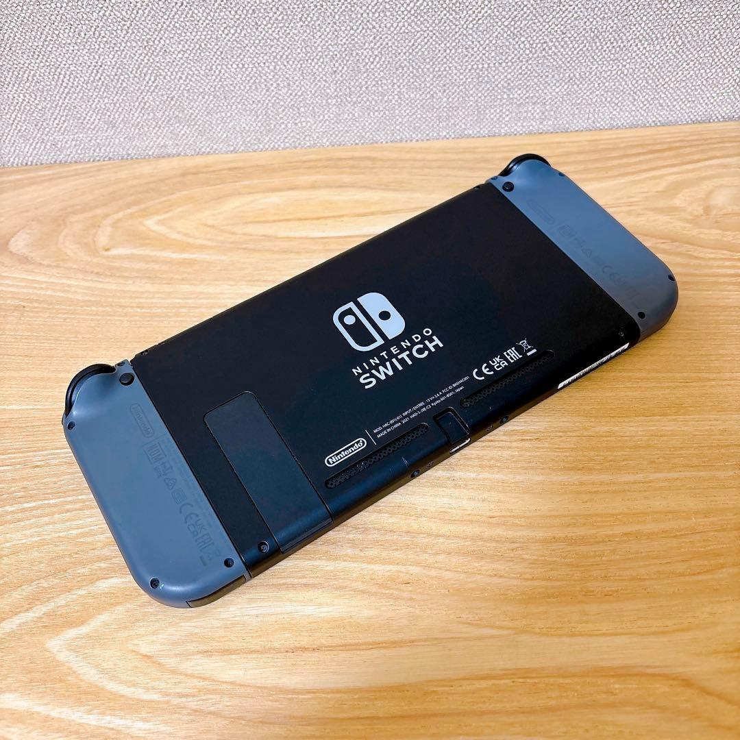 【未使用に近い】Nintendo Switch 本体 バッテリー強化版 グレー