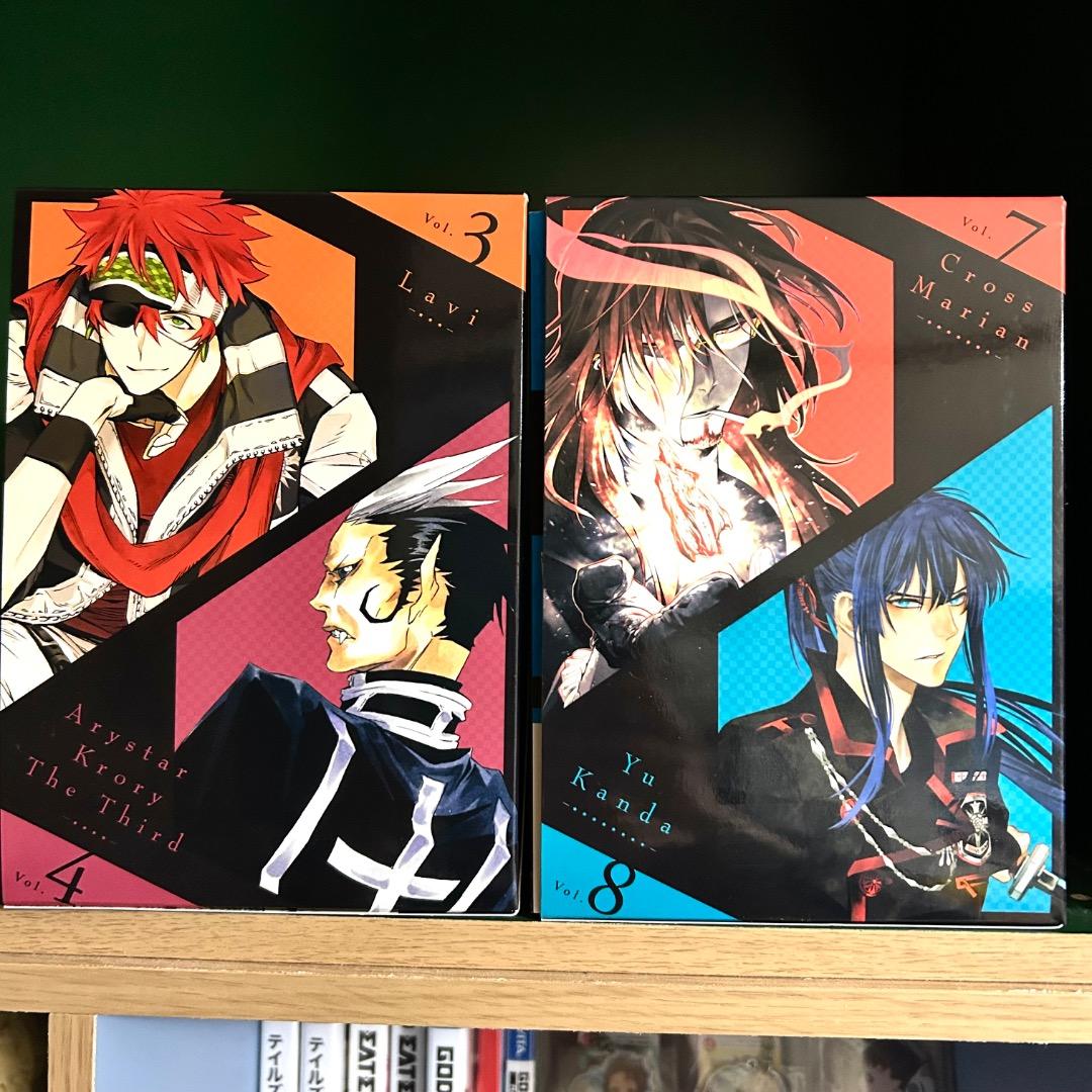 D.Gray-man リミックス版 コミック 全巻収納BOX クリアスタンド付き