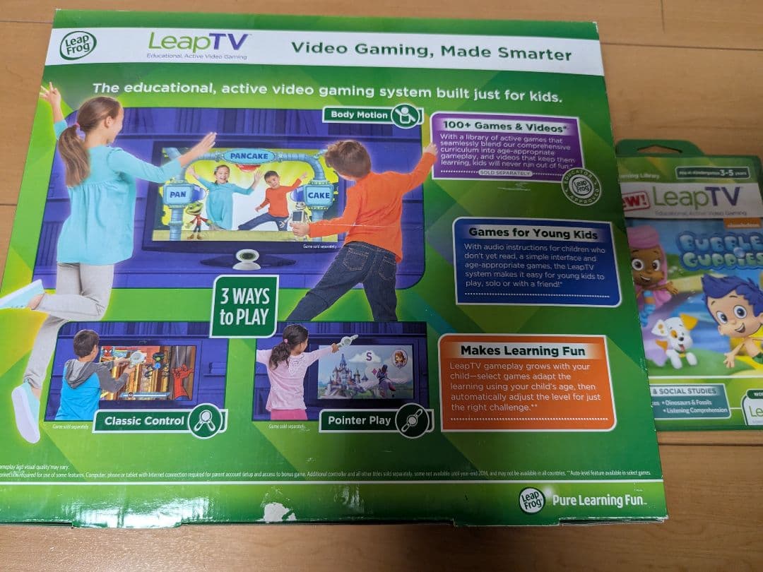 リープTV リープフロッグ　LeapFrog LeapTV ＋ソフト1本