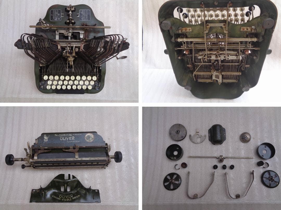 専用実働品　OLIVER No.9　オリバータイプライター　1919年製