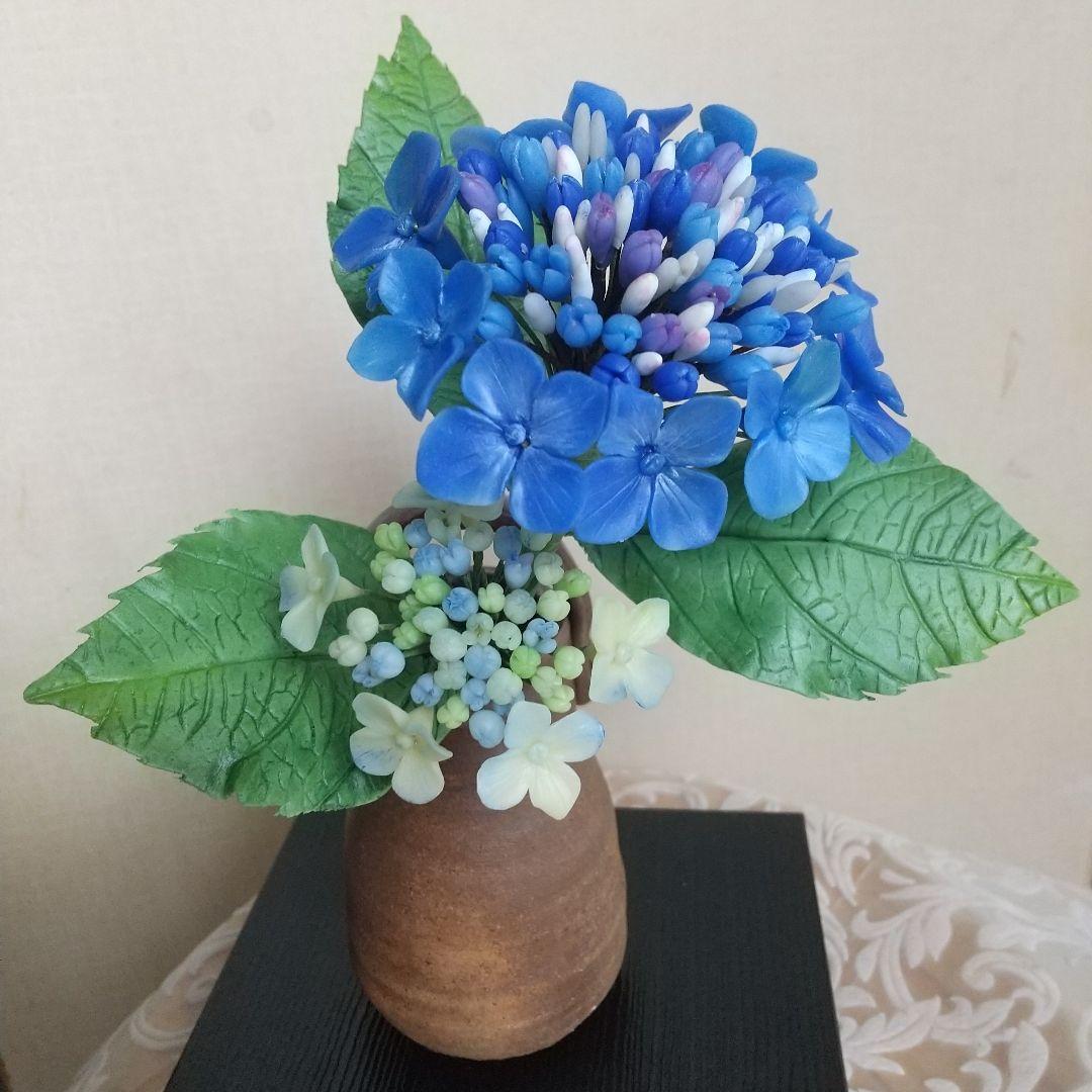 クレイフラワー 紫陽花(ピンク) little.t様♡専用