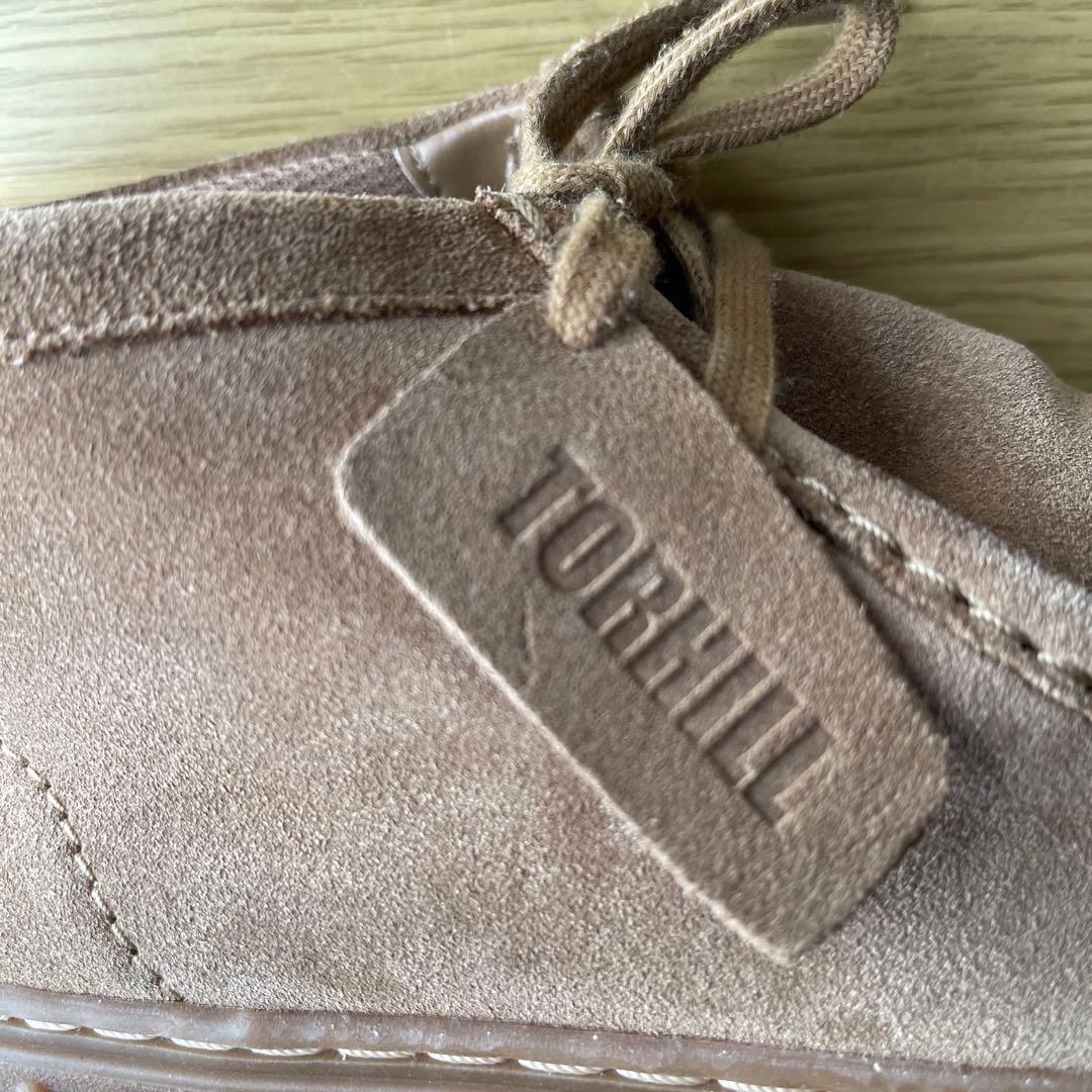 【Clarks】Torhill Hi モカシン/スニーカー ダークサンドスエード