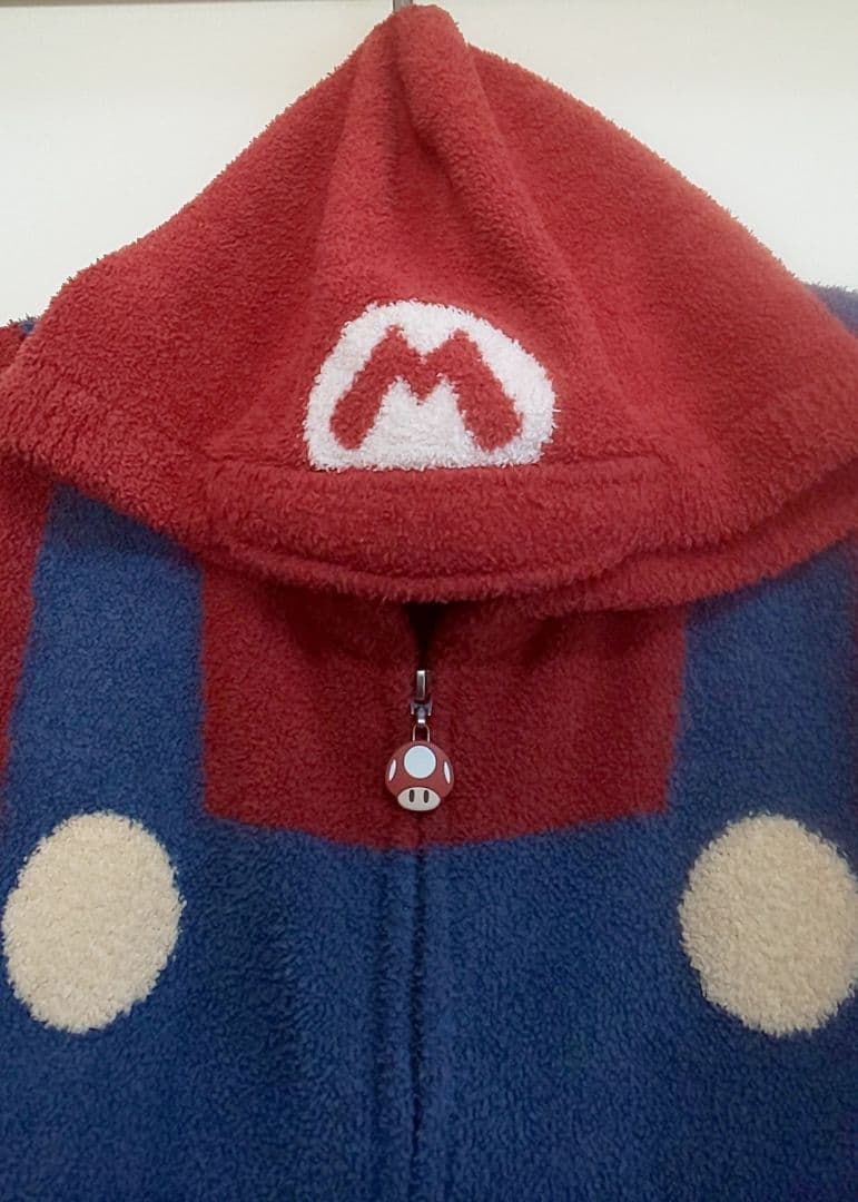 ジェラートピケ × マリオ コラボ ルームウェア 美品 キノピオ パーカー
