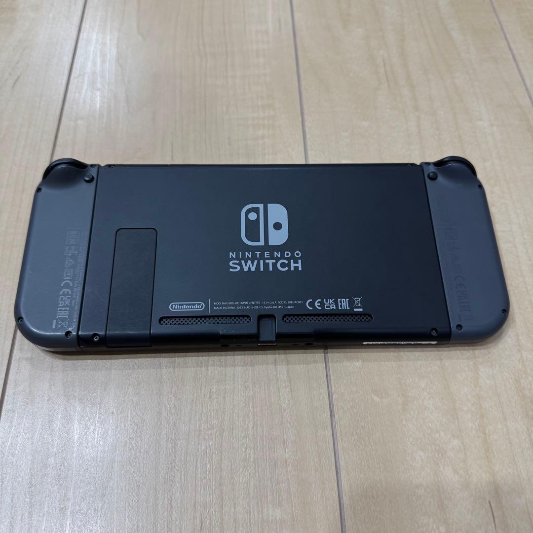 美品 Nintendo Switch グレー 本体セット