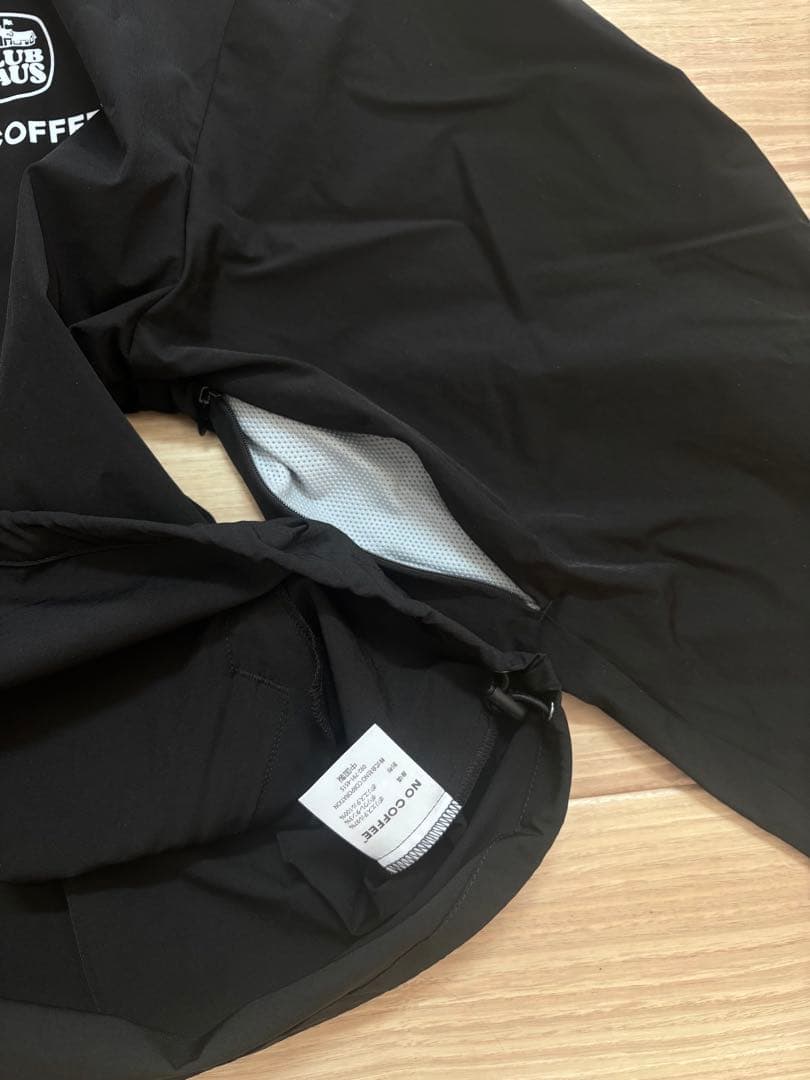 NO GOLF WINDBREAKER JACKET ブラックL