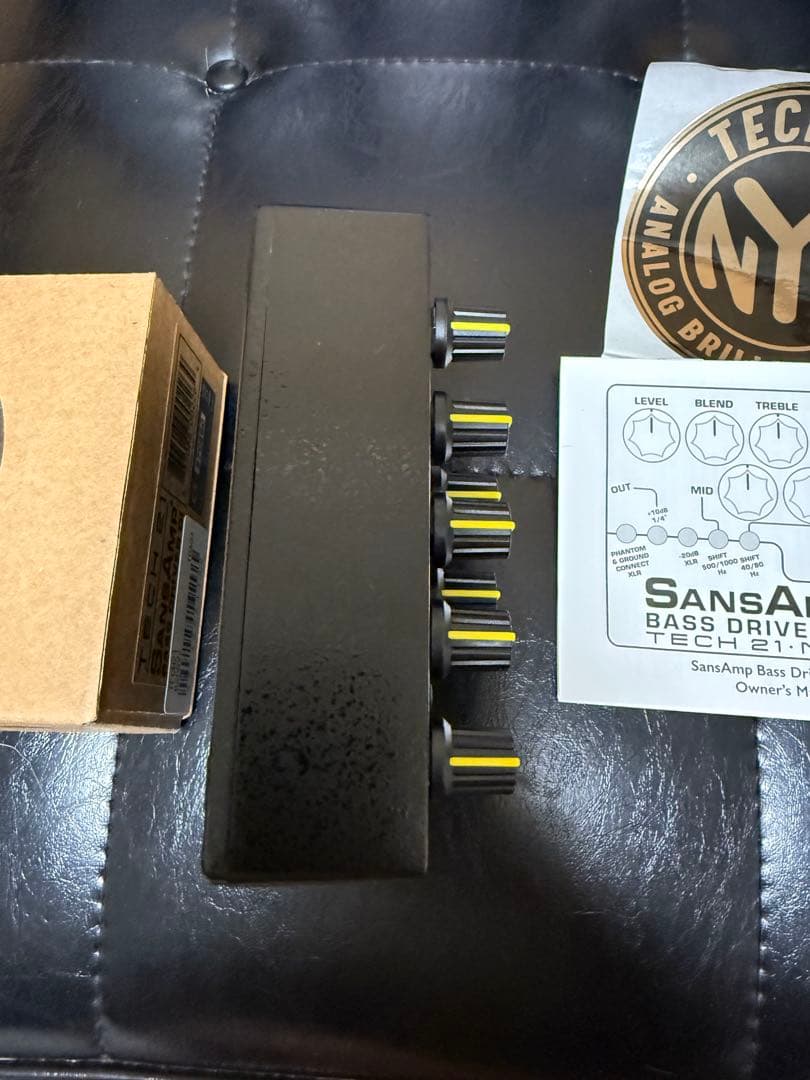 【超美品】Tech 21 SansAmp Bass D DI
