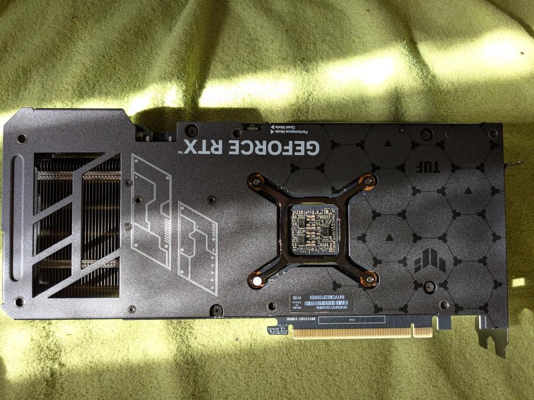 グラフィックボード・グラボ・ビデオカード ASUS TUF Gaming GeForce RTX 4070 Ti