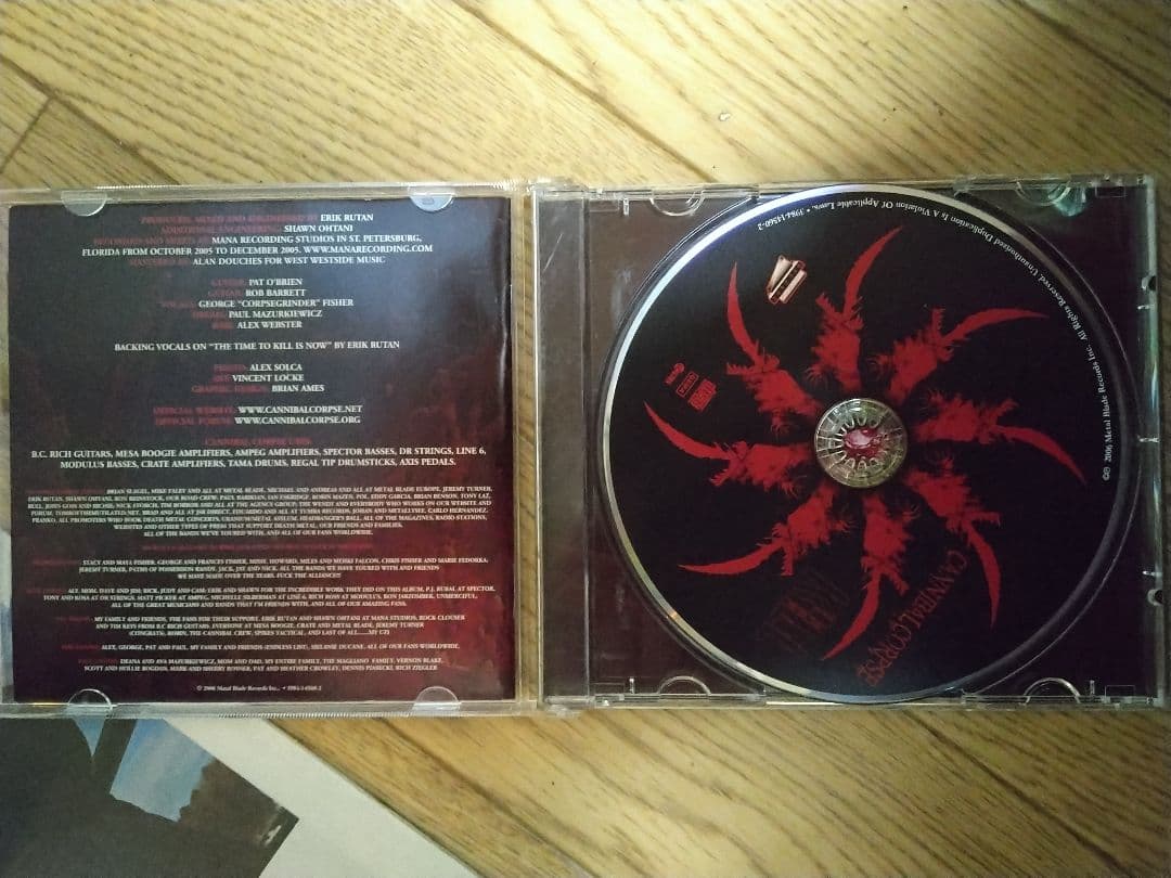 Cannibal Corpse 10アルバムセット