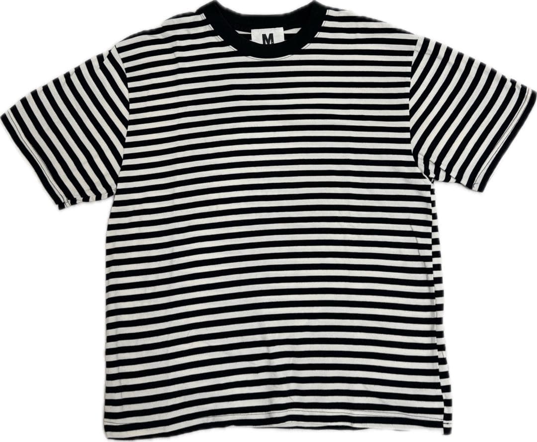 【M】CUT TO FIT border t-shirts
