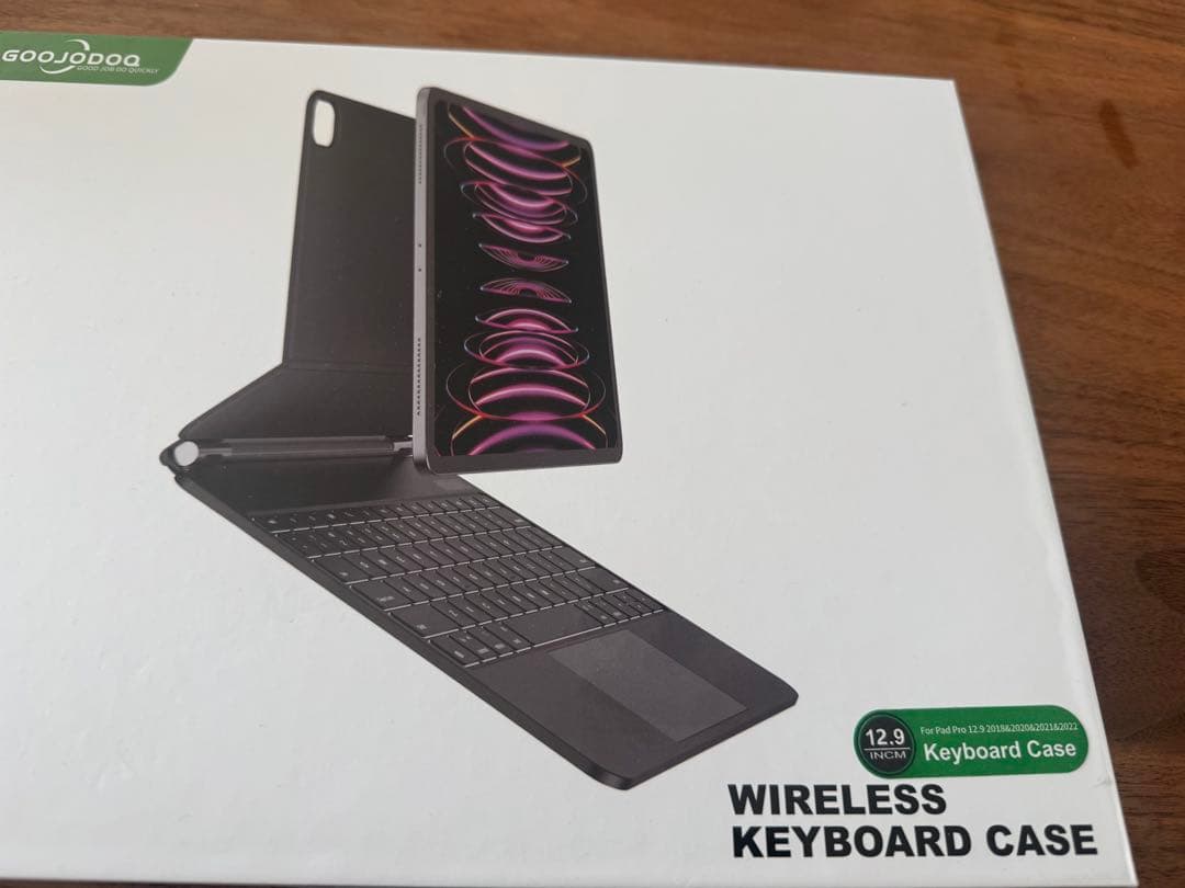 GOOJODOQ iPad Pro 12.9インチ キーボードケース