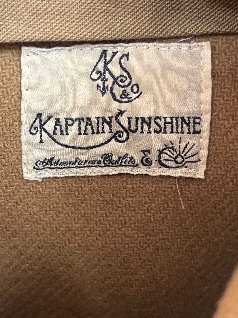 S*t様 KAPTAN SUNSHINE ベージュ ダッフルコートサイズL 10