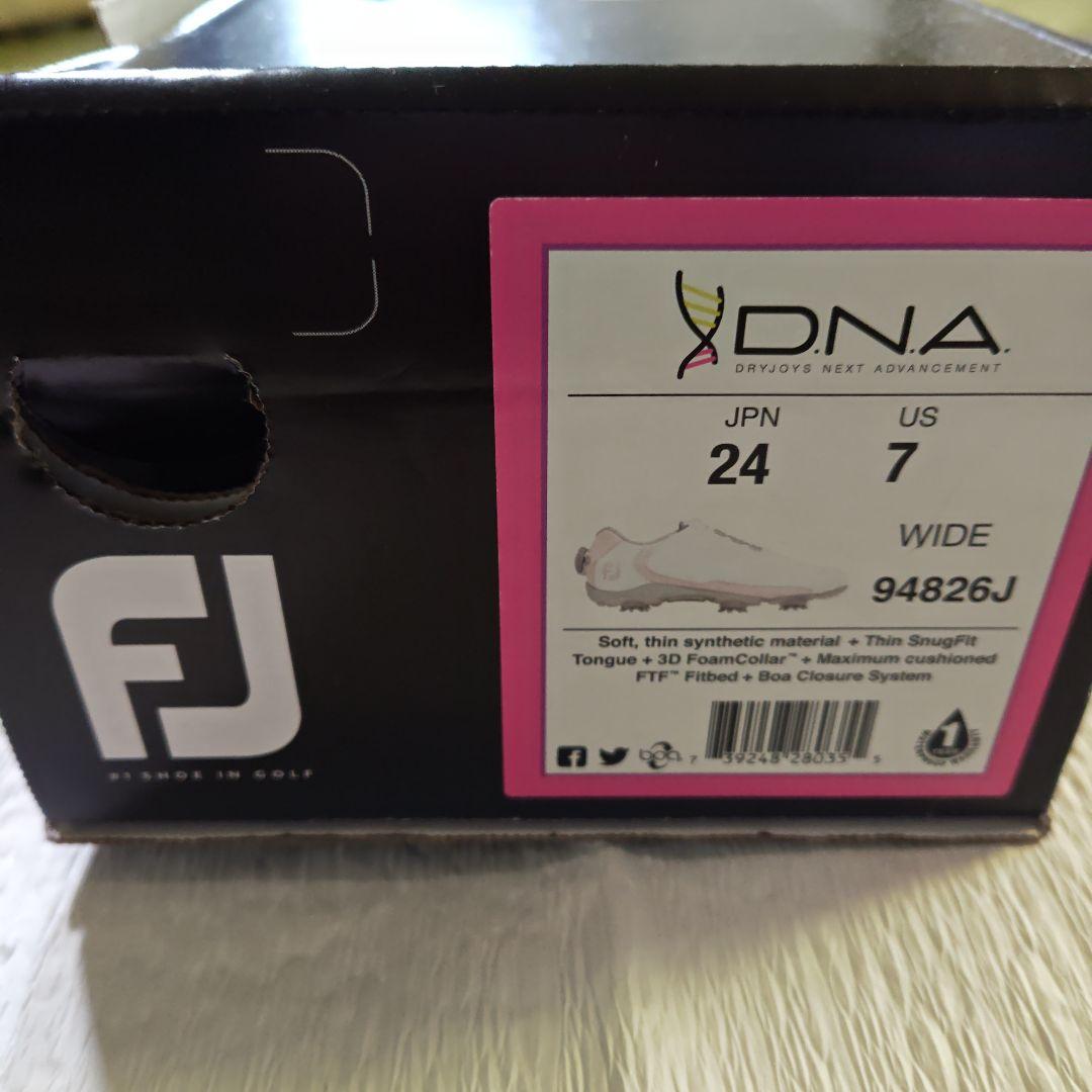 未使用✨️【フットジョイ】女性用ゴルフシューズ 24㌢ホワイト