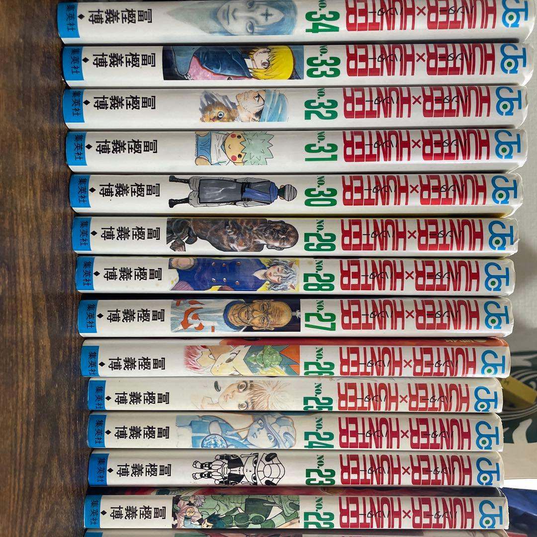 HUNTER×HUNTER1〜34巻セット！これ以上の値下げは厳しいです！