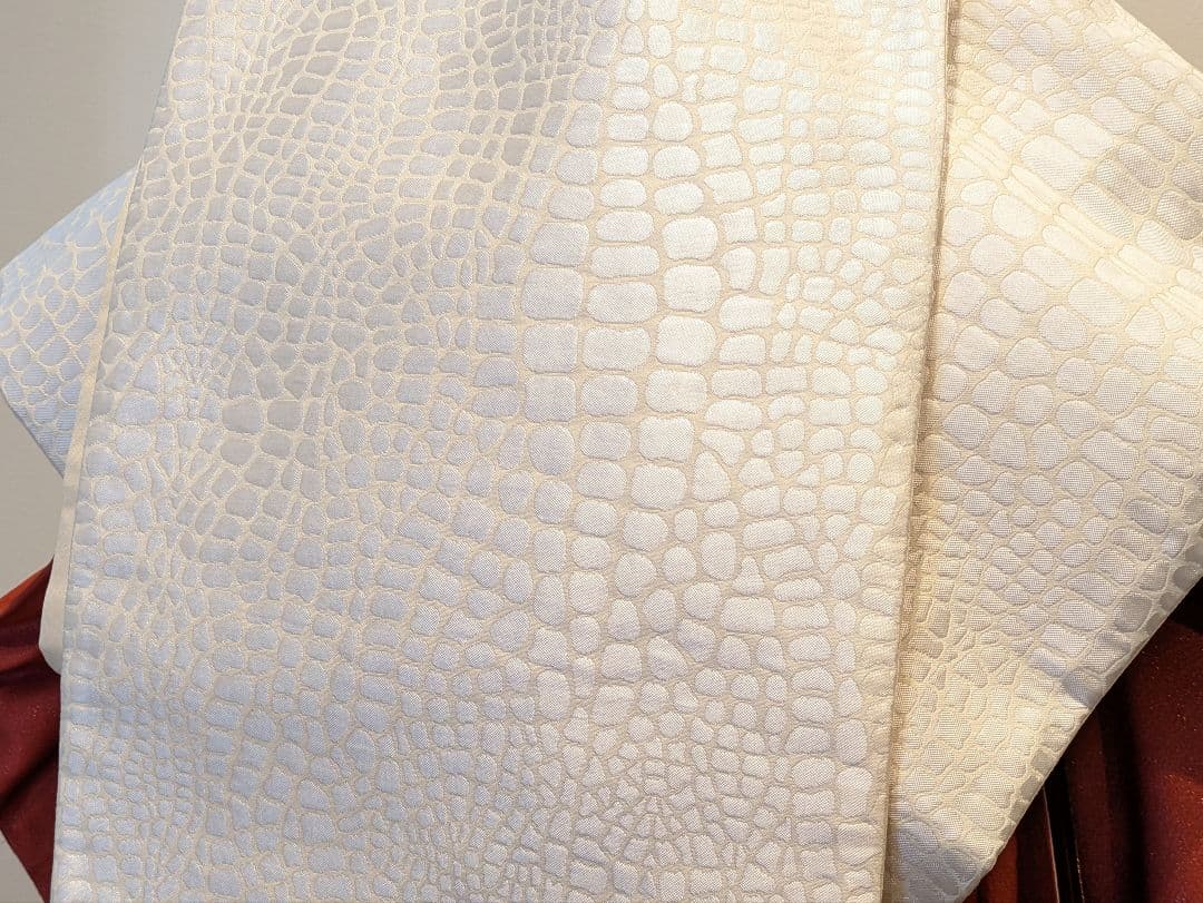 振袖フルセット 身丈167裄67.5 赤 茜色 色無地振袖 逸品 成人式