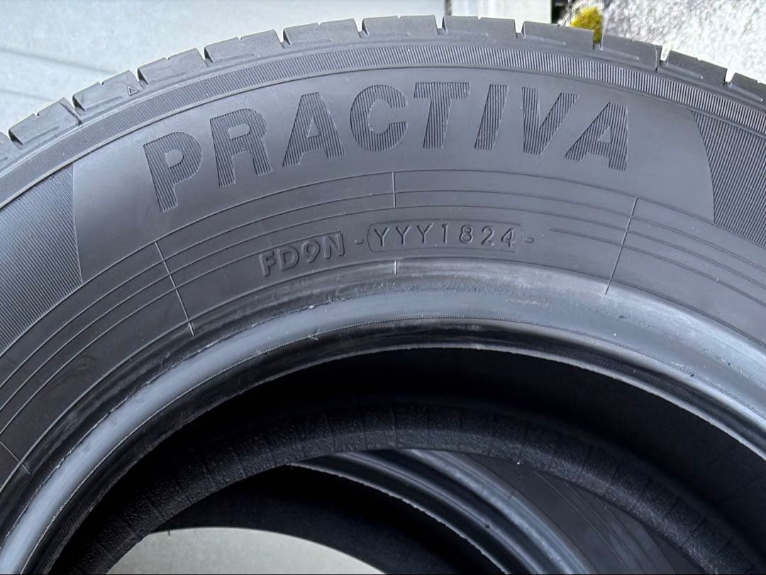 2024年製PRACTIVA 195/65R15 2本セット 1シーズンのみ使用